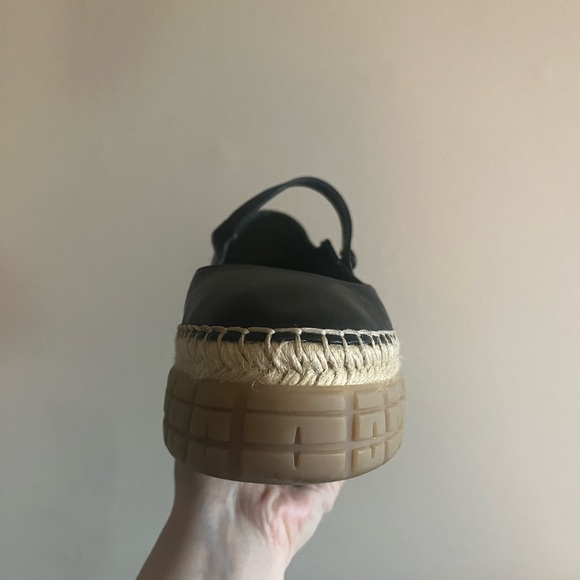 Black Prada Mary Janes Espadrilles platform - Picture 3 of 10